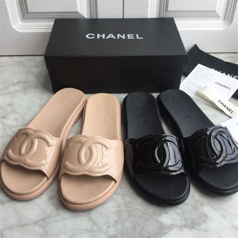 chanel slipper|Chanel sandals official website.